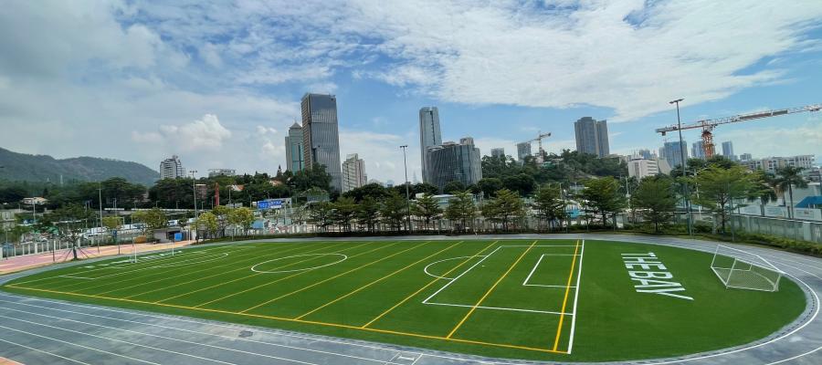 D? án san bóng ??t chu?n FIFA m?i t?i tr??ng Qu?c t?  The Bay Academy 