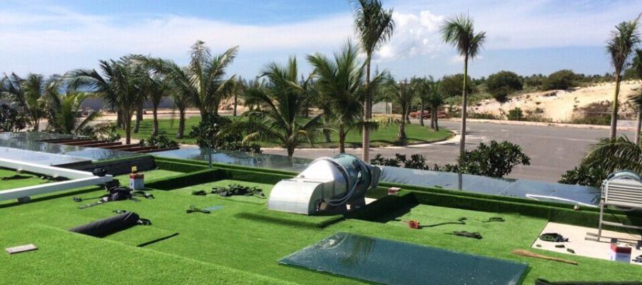 (AVG) D? án tr?i c? nhan t?o san v??n AVG t?i D? án Khu ngh? D??ng The East Sea