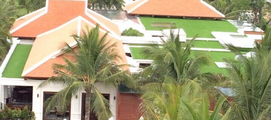 (AVG) D? án tr?i c? nhan t?o san v??n AVG t?i D? án Khu ngh? D??ng The East Sea