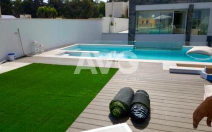 C? san v??n trang trí khu?n viên, t?o c?nh quan cho b? b?i bi?t th? Malta